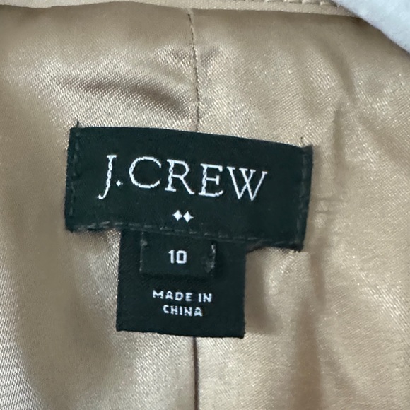 JCrew Tan Trench Coat - Picture 2 of 9